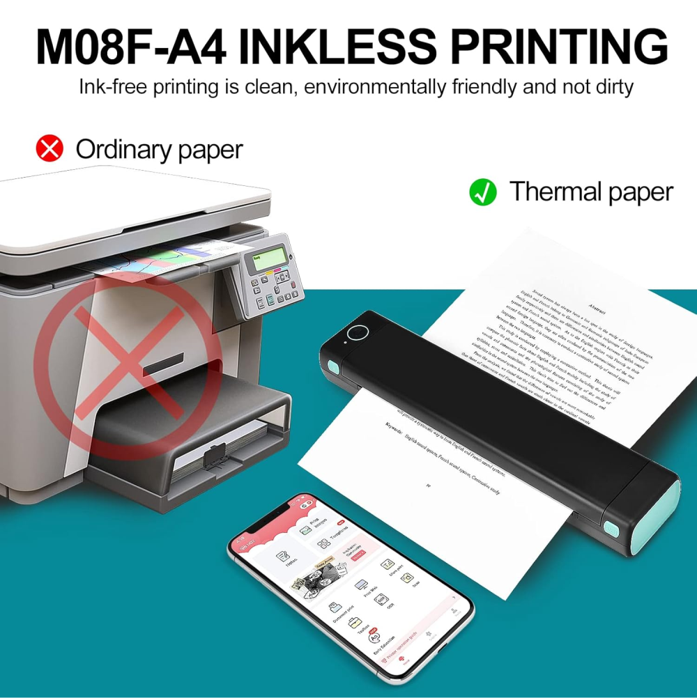 Impresora Térmica Portátil M08F